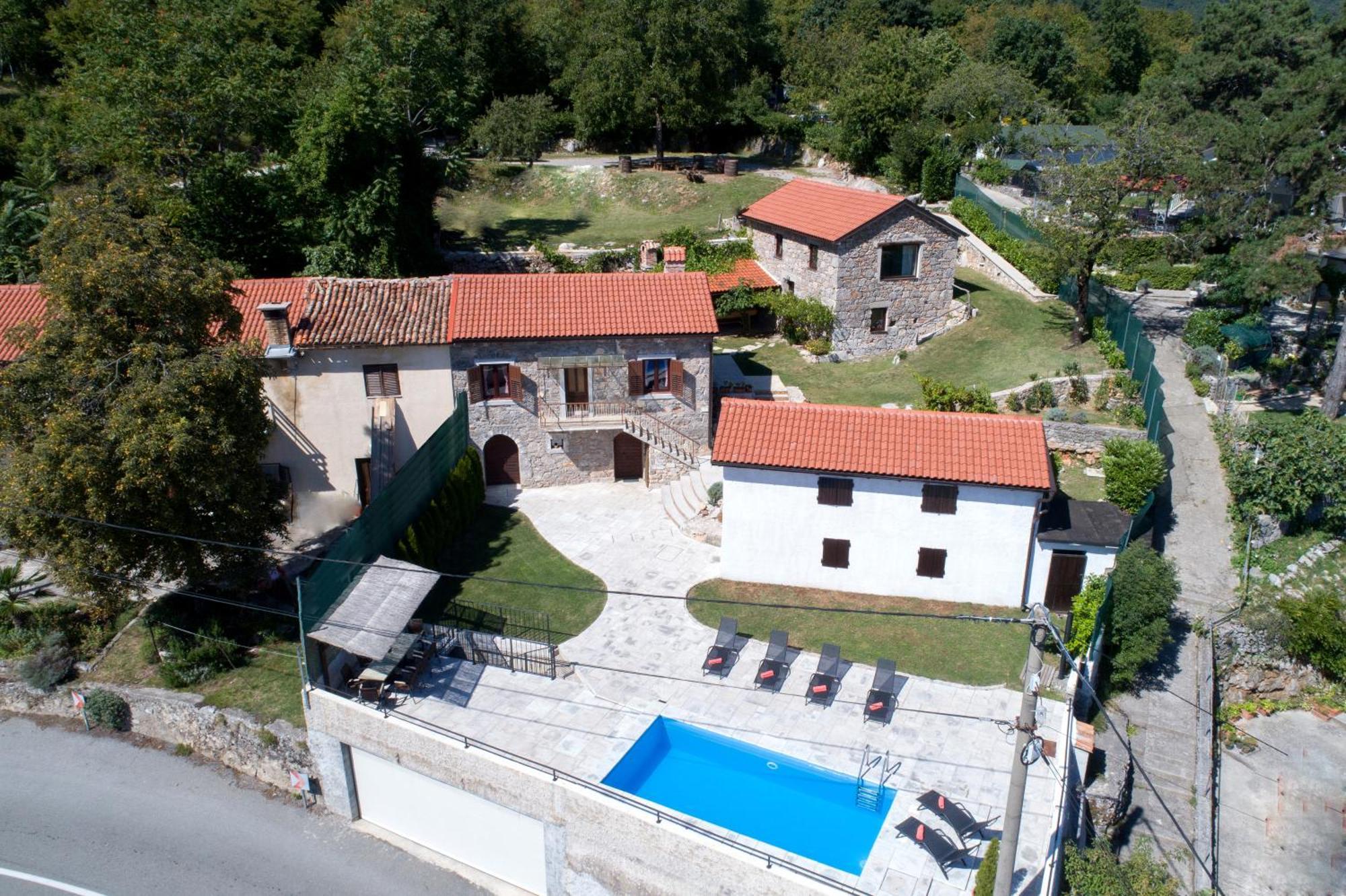 Ferienwohnung Casa Storia & Casa Antica Veprinac Exterior foto